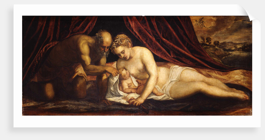 Venus, Vulcan and Cupid by Jacopo Tintoretto