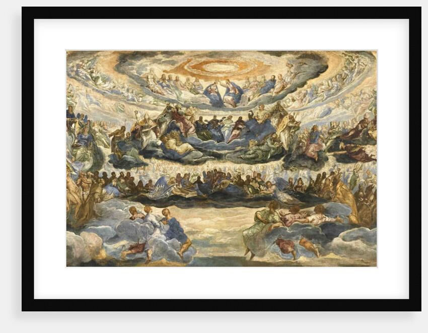 The Coronation of the Virgin (Paradise) by Jacopo Tintoretto