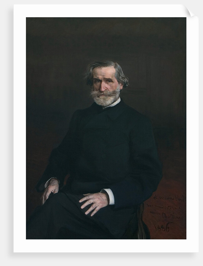Portrait of Giuseppe Verdi by Giovanni Boldini
