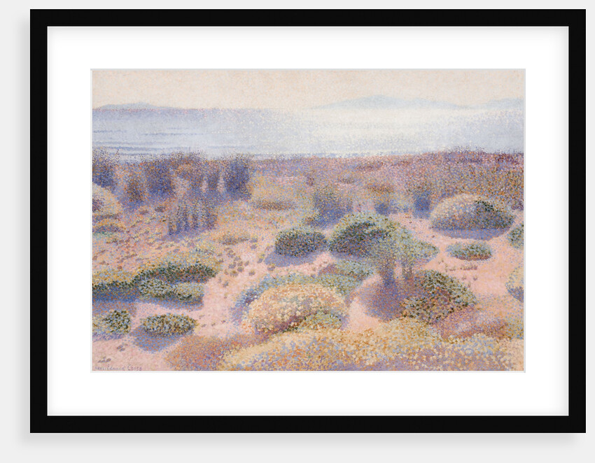 The Beach of Vignasse by Henri Edmond Cross