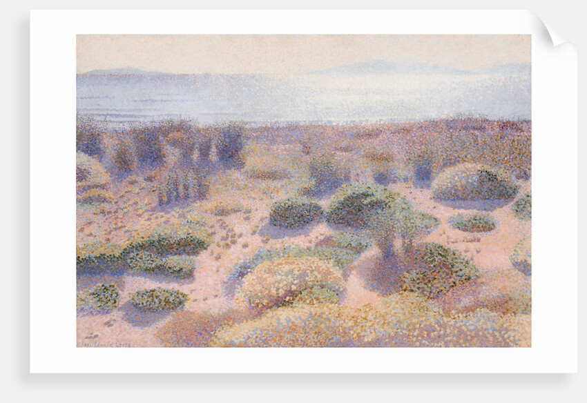 The Beach of Vignasse by Henri Edmond Cross