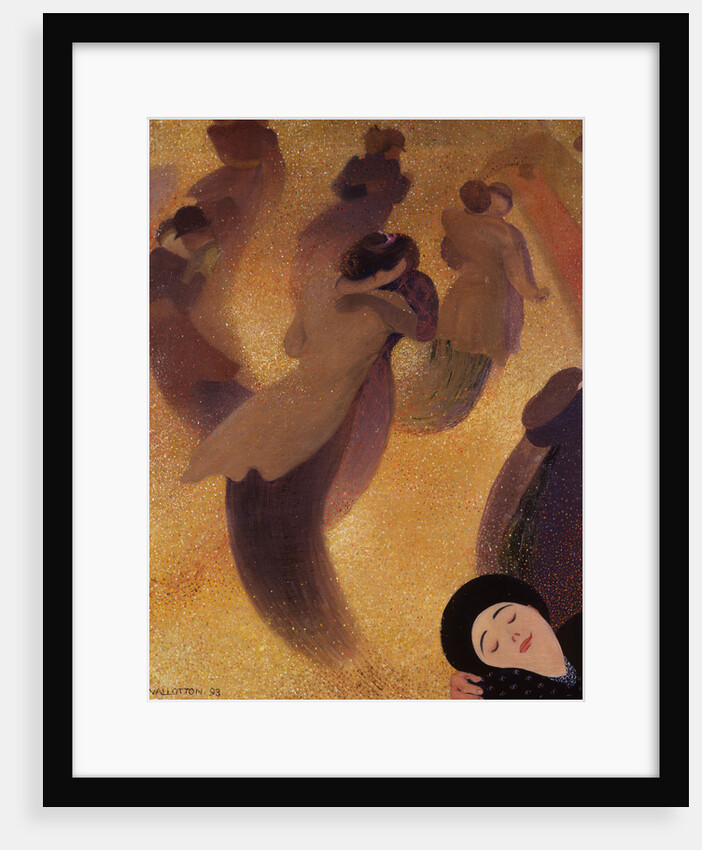 The Waltz (La Valse) by Felix Edouard Vallotton