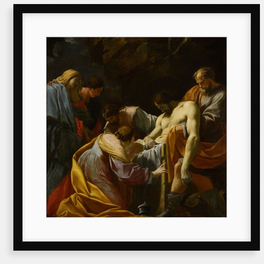The Entombment by Simon Vouet