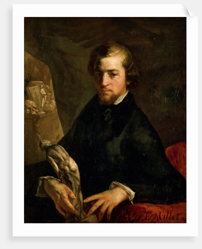 Portrait of Charles-André Langevin by Jean-François Millet