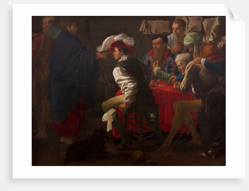 The Calling of Saint Matthew by Hendrick Jansz Terbrugghen