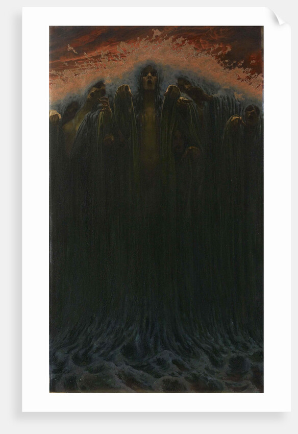 The Wave by Carlos Schwabe