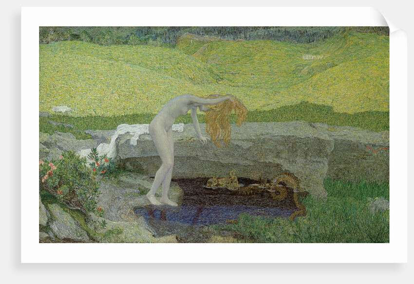 Vanity (The Source of Evil) by Giovanni Segantini