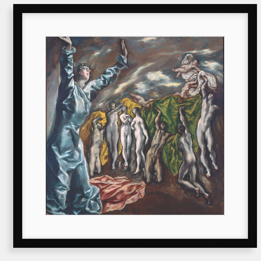 The Vision of Saint John by Dominico El Greco