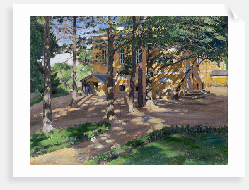 Savva Mamontovs Estate Abramtsevo by Sergei Arsenyevich Vinogradov