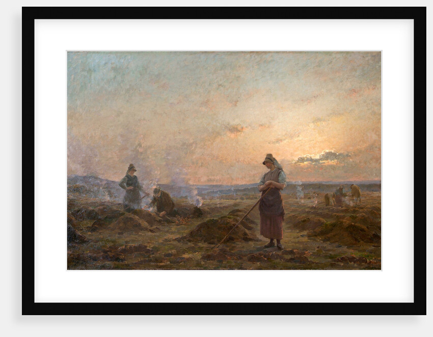 Evening in the Ardennes by Jules Raeymaekers