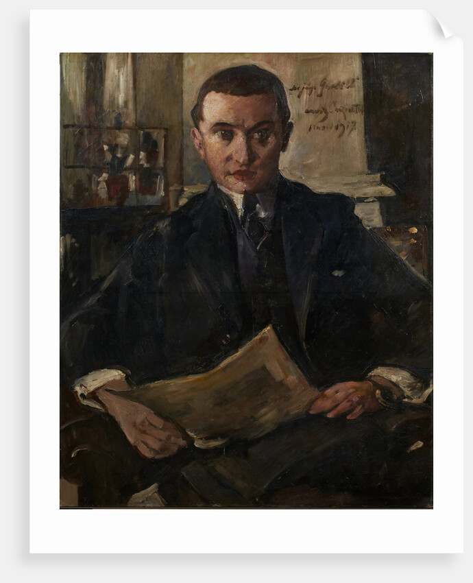 Portrait of Wolfgang Gurlitt by Lovis Corinth