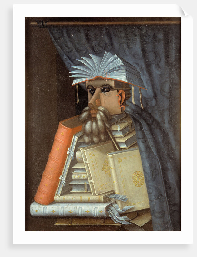 The Librarian by Giuseppe Arcimboldo
