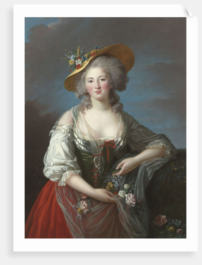 Élisabeth Philippine Marie Hélène de Bourbon by Marie Louise Elisabeth Vigée-Lebrun