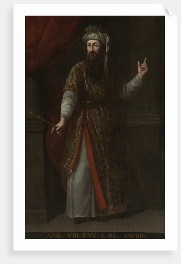 Count Amadeus VIII of Savoy by Anonymous