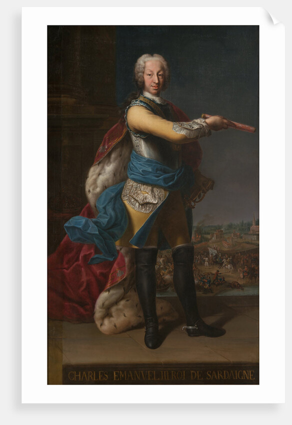 Charles Emmanuel III, Duke of Savoy and King of Sardinia by Anonymous