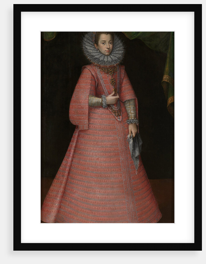 Portrait of the Infanta Catherine Michelle of Spain by Anonymous