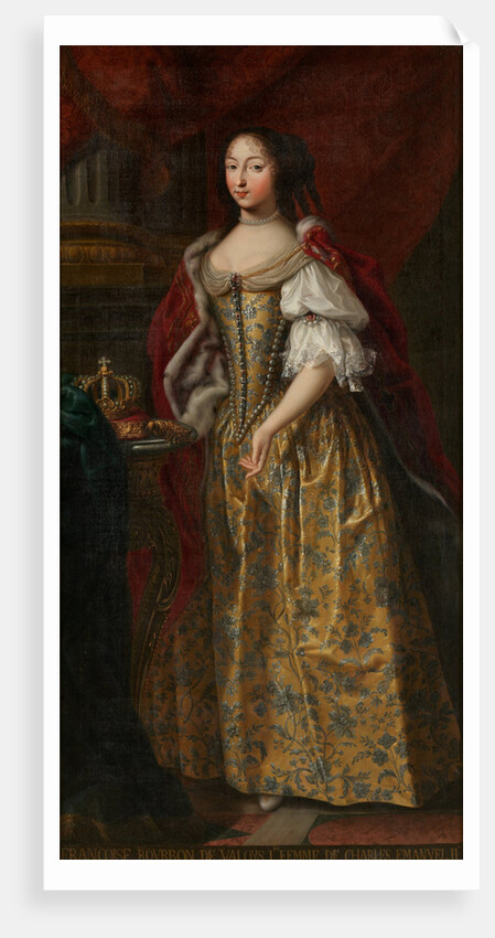 Françoise Madeleine dOrléans, Duchess of Savoy by Anonymous