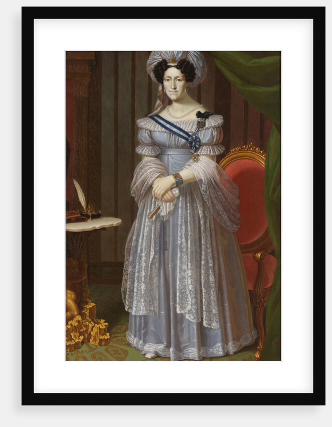 Maria Cristina of Naples and Sicily, Queen of Sardinia by Anonymous
