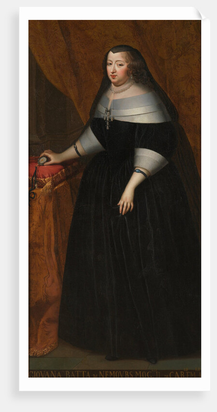 Marie Jeanne Baptiste, Duchess of Savoy by Anonymous
