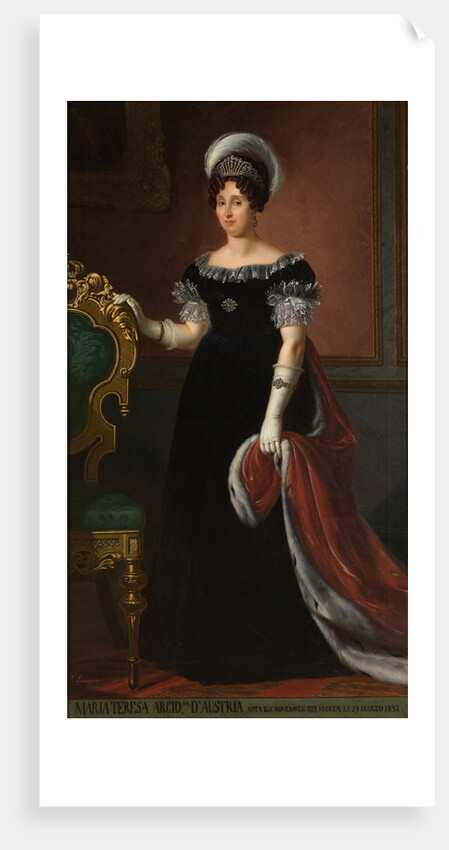 Maria Theresa of Austria-Este, Queen of Sardinia by Anonymous