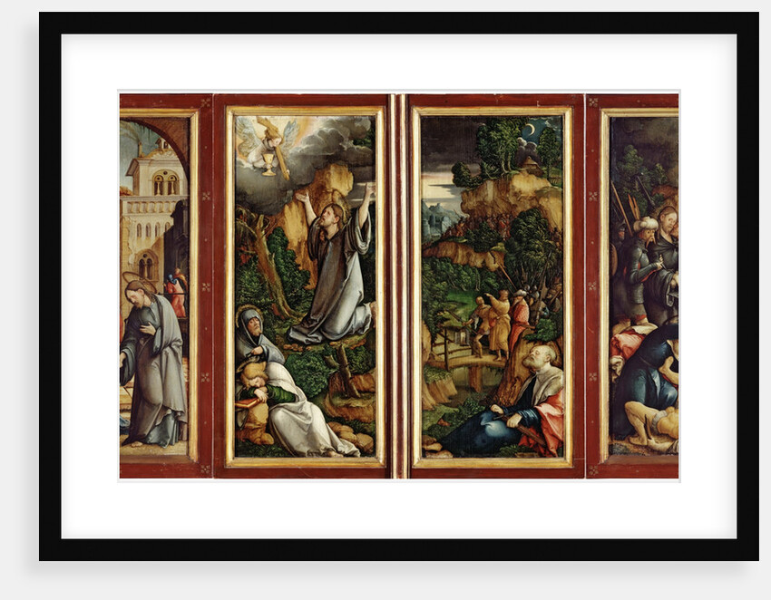 The Wildenstein Altarpiece (closed) by Master of Messkirch