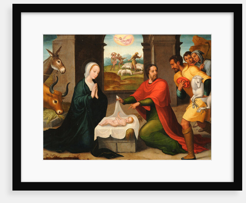 The Adoration of the Shepherds by Juan Correa de Vivar