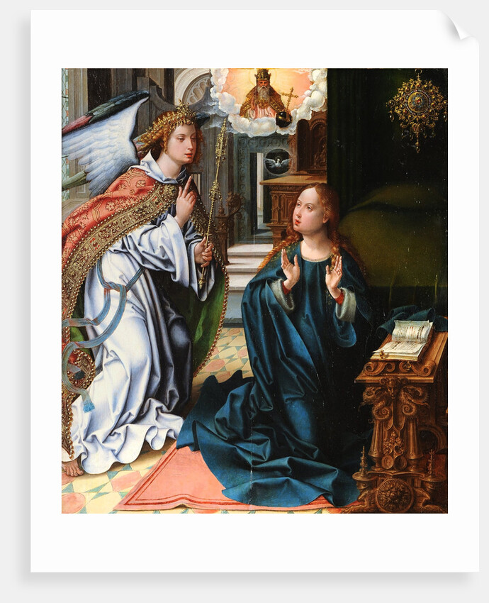 The Annunciation by Pieter Coecke van Aelst the Elder