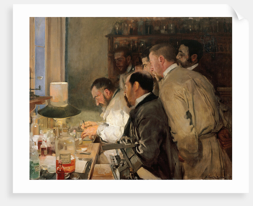 The Research by Joaquín Sorolla y Bastida