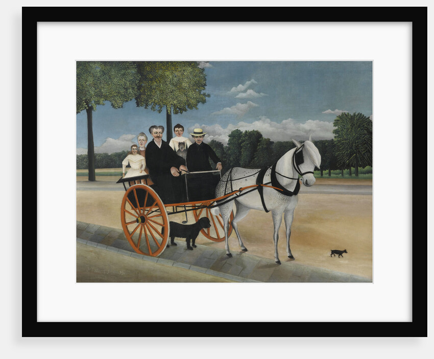 Old Juniers Cart by Henri Julien Félix Rousseau