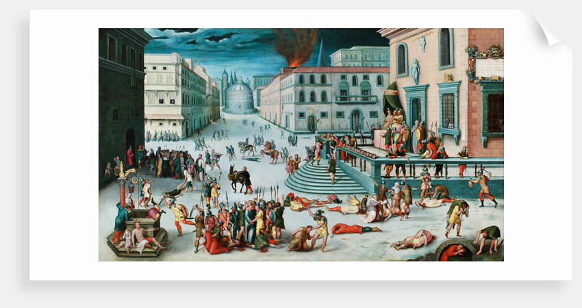 The Massacre of the Triumvirate by Antoine Caron