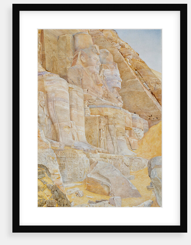 The Great Temple of Abu Simbel by Henri Roderick Newmann