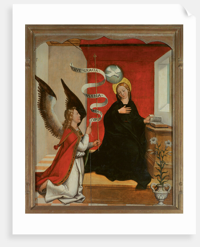The Annunciation by Francisco de Comontes
