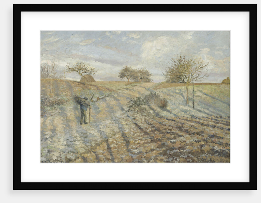Hoarfrost (Gelée blanche) by Camille Pissarro