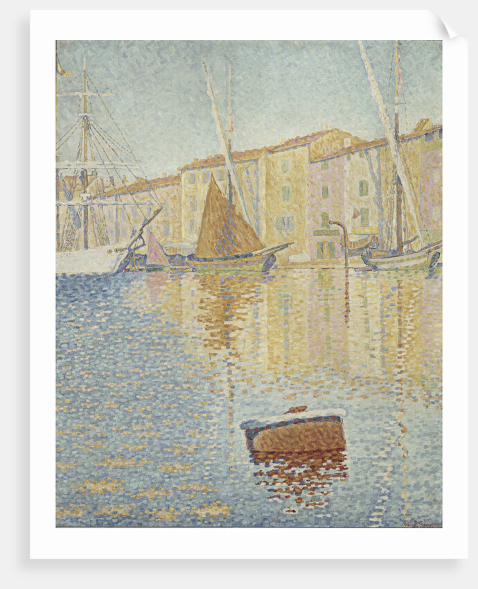 Red Buoy (La bouée rouge) by Paul Signac