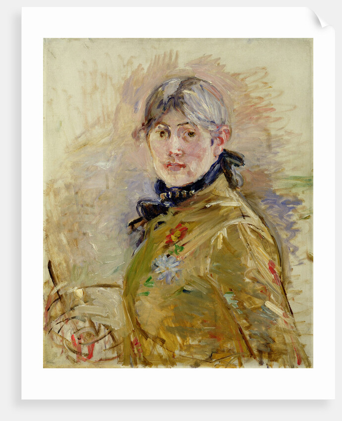 Self-Portrait by Berthe Morisot