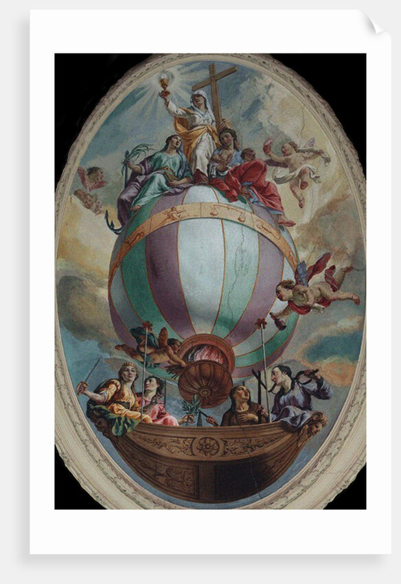 Virtue on a Balloon by Vincenzo Angelo Orelli