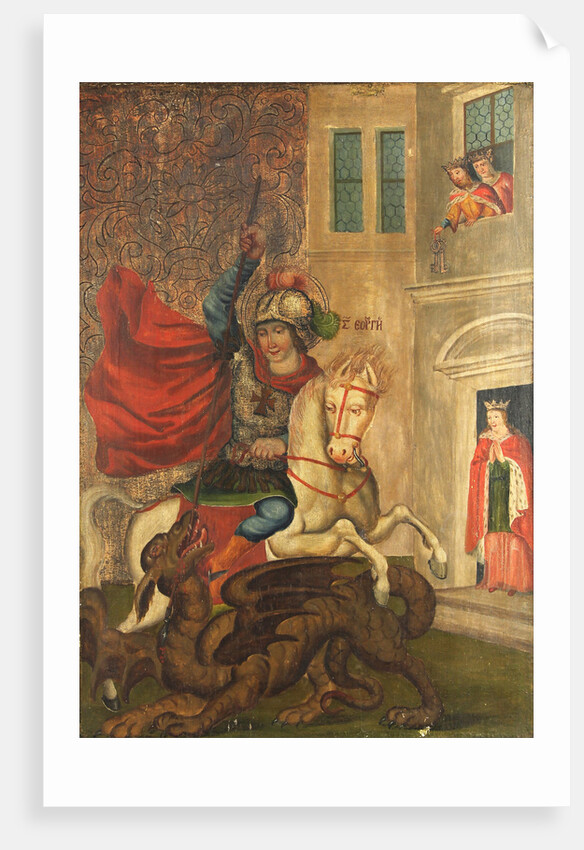 Saint George and the Dragon by Anonymous