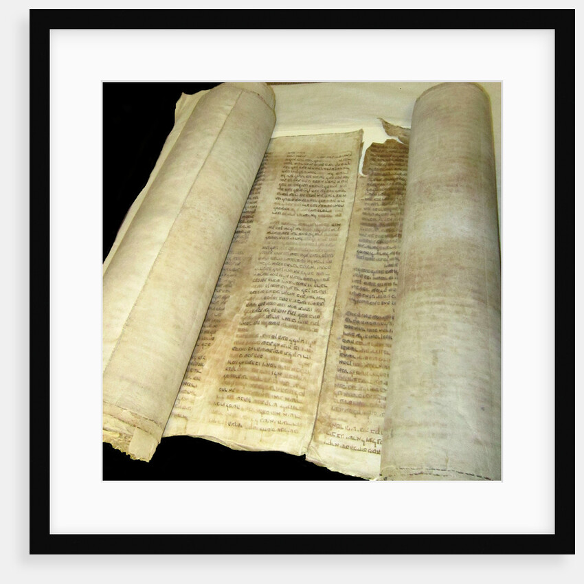 Torah scroll of the Jewish community in Kaifeng, China by Historical Document
