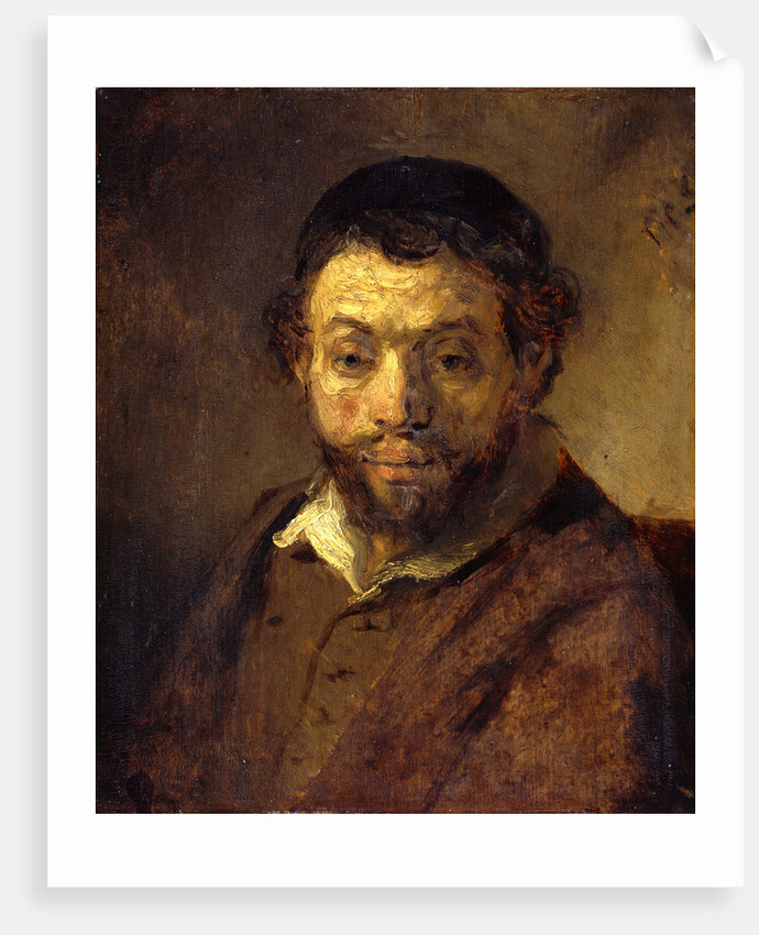Portrait of a Young Jew by Rembrandt van Rhijn