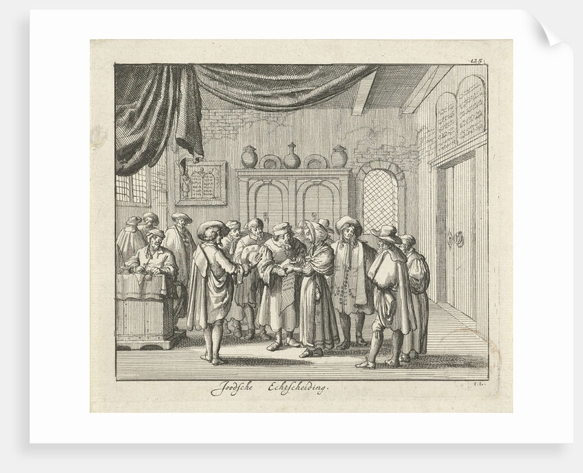 Jewish Divorce by Jan Luyken