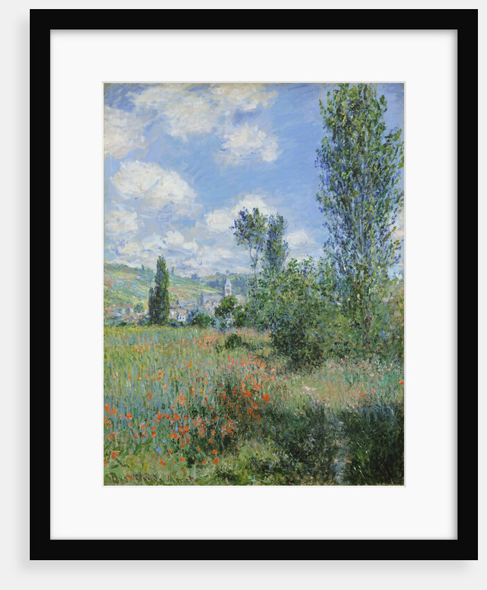 View of Vétheuil by Claude Monet