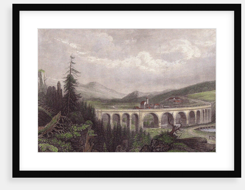 Southern Railway. Viaduct Payerbach, Semmering by Anonymous