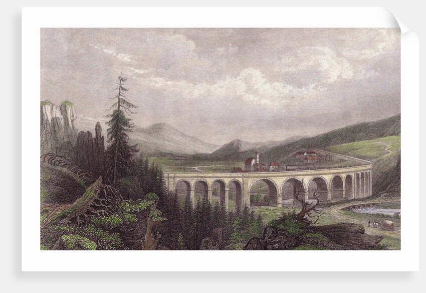 Southern Railway. Viaduct Payerbach, Semmering by Anonymous