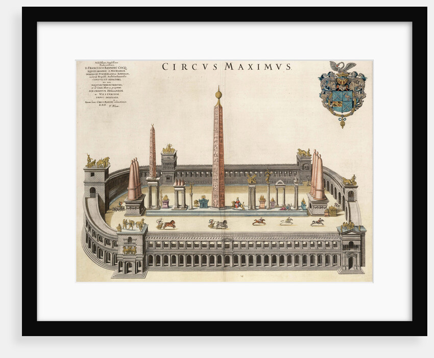 The Circus Maximus by Joan Blaeu