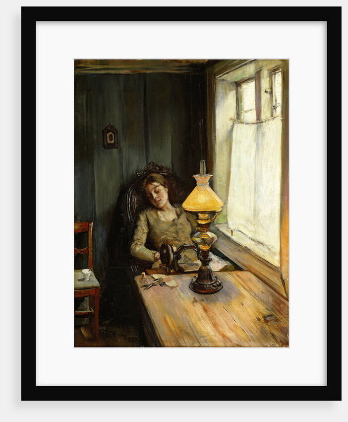 Tired by Christian Krohg