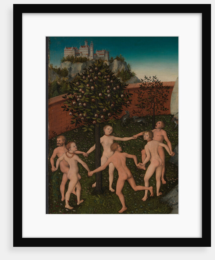 The Golden Age (Detail) by Lucas Cranach the Elder