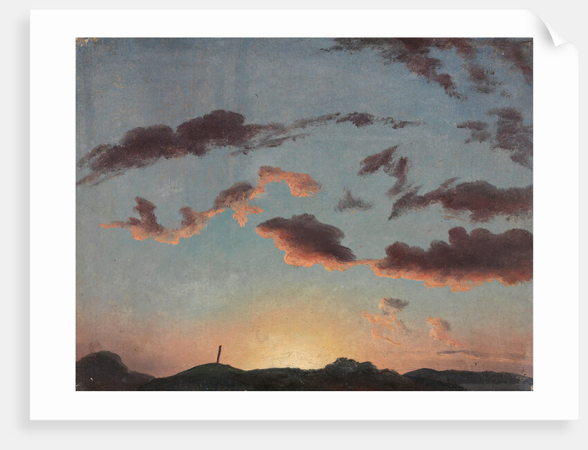 Cloud Study by Knud Baade