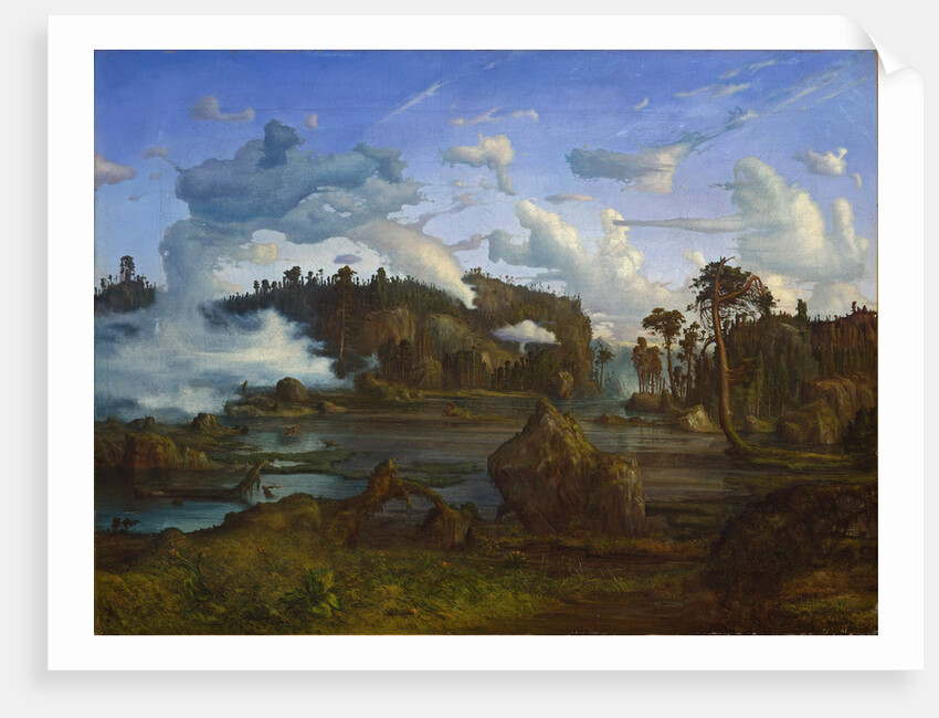 The Tarn by Lars Hertervig