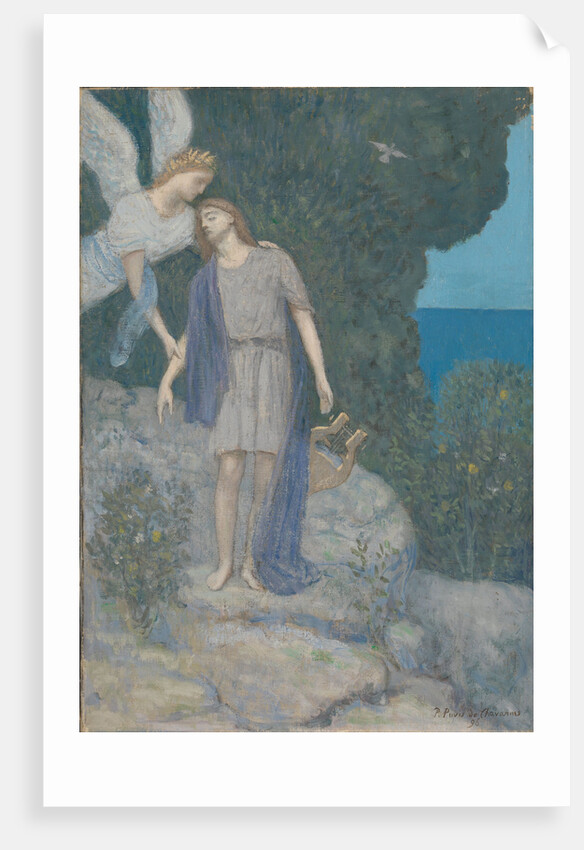 The Poet and his Muse by Pierre Cécil Puvis de Chavannes