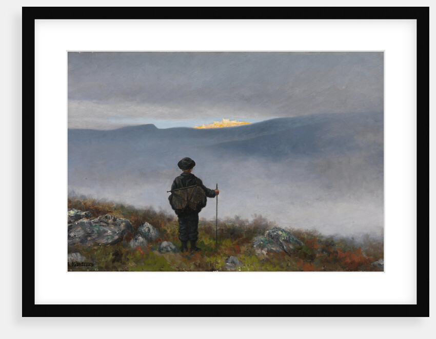 Soria Moria Castle by Theodor Kittelsen
